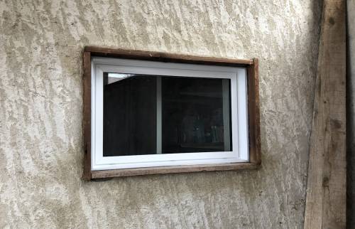 petite fenêtre après travaux
