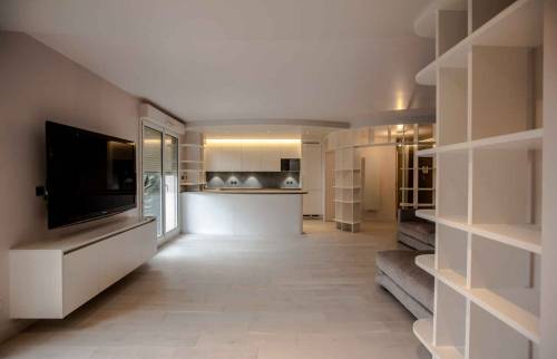 Un appartement entièrement rénové par des artisans partenaires de La Maison Des Travaux Boulogne-Saint Cloud