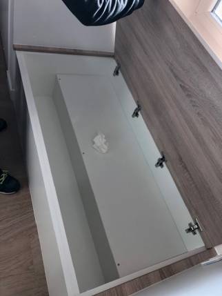 Banquette coffre sous une fenêtre - Nantes 44