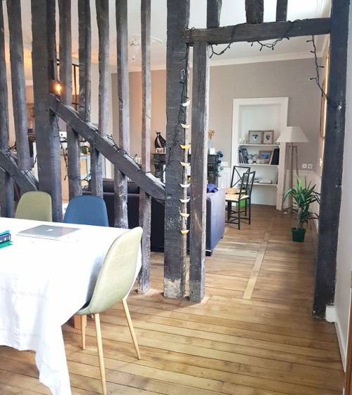 Rénovation parquet et poutres apparentes