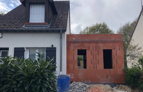 Travaux extension en cours à BLOIS (41)