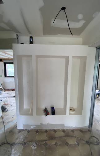 blibliothèque de présentation hall entrée