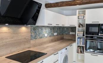 Rénovation d'une cuisine rustique