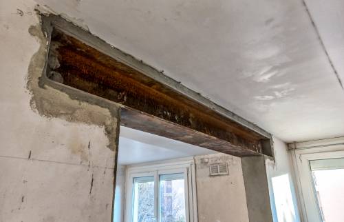 Reprise de charge effectuée par un artisan maçon qualifé