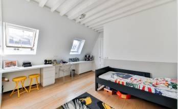 Chambre enfant rénovée 