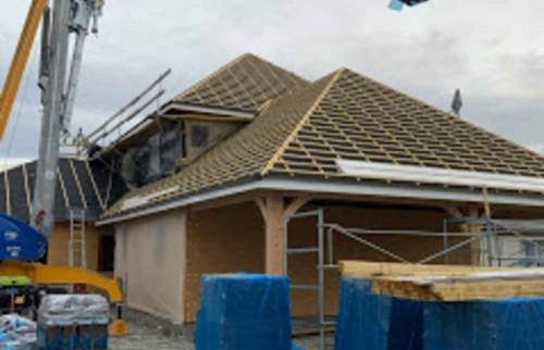 Construction d'une extension de maison à Pau