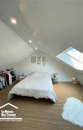 Création d'une chambre avec velux à Vannes 56000