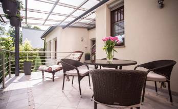 Extension terrasse sur pilotis avec vitrage toiture verre armé - Aubagne - 13400 -