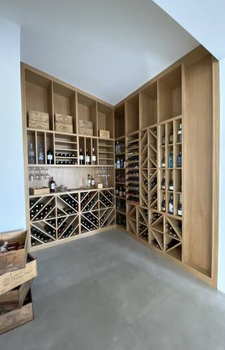 Création de meubles sur mesure cave