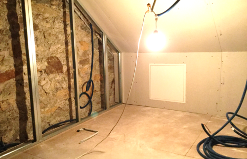 Pendant les travaux