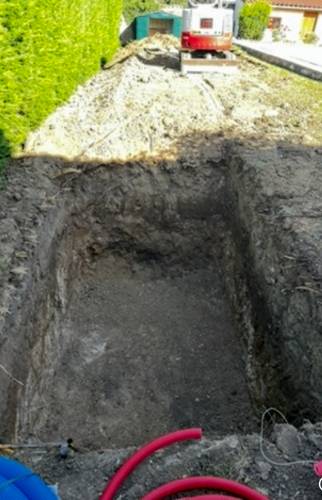 Rénovation d'une terrasse autour d'une piscine (69290 SAINT GENIS LES OLLIERES)