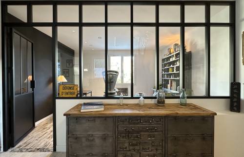 Rénovation d'une salle de jeu en un bureau à Igny (91)