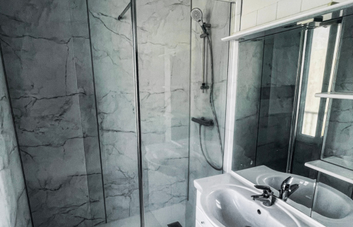 Réalisation d'une douche