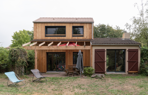 Extension surélévation de 20 m² à Vertou