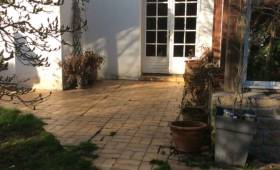 Avant la rénovation de terrasse 