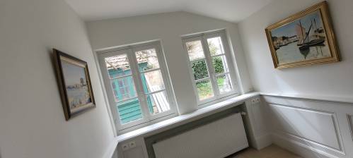 Les fenêtres du salon