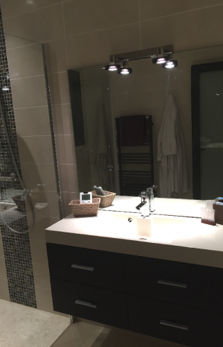 Pose du meuble vasque