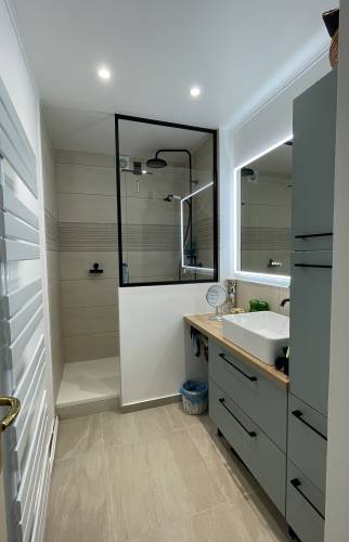 Rénovation salle d'eau et de cuisine à Antony (92)