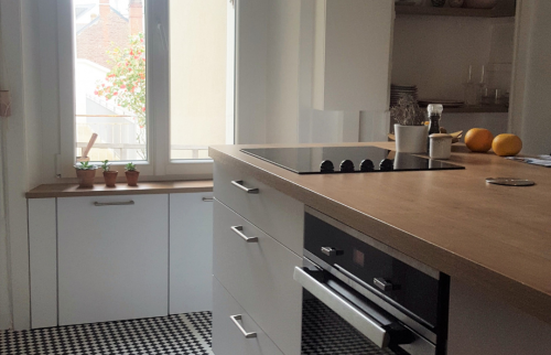 Cuisine - Vue d'ensemble - Travaux terminés