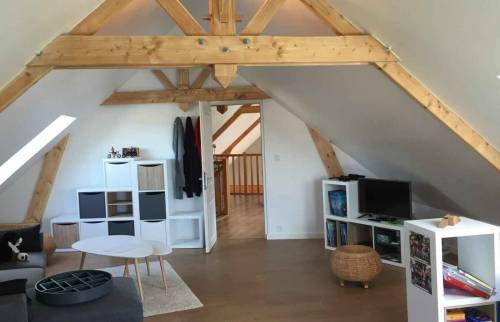 Aménagement de combles à Carolles (50740)