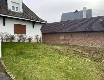 Avant aménagement des extérieurs Beaurains