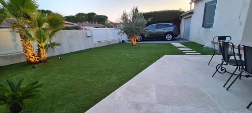 Pose de terrasse terminée