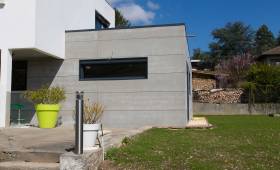 Extension maison contemporaine