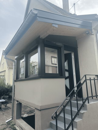 Extension de maison terminée
