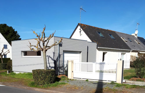 Extension ossature bois