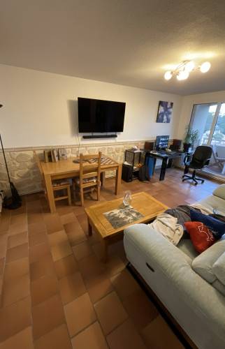 Salon avant rénovation