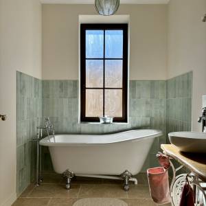 Rénovation d'une salle de bains dans une maison
