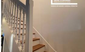 La Maison des Travaux Vannes rénovation escalier ancien 56