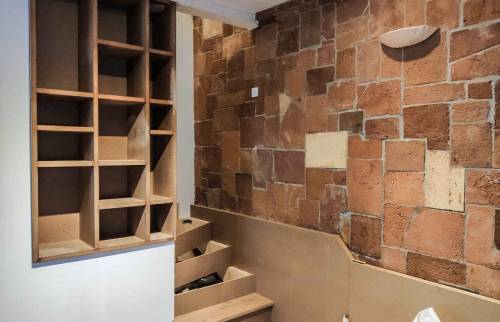 Construction de l'escalier sur mesure