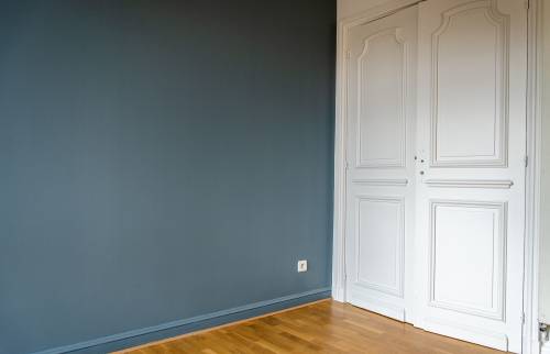 Mise en peinture après un gros travail de préparation