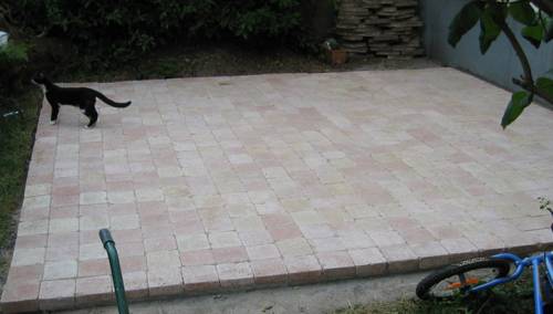 Création d'une cour extérieure Chenôve