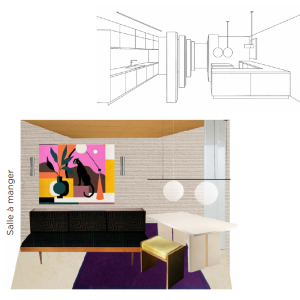 Aménagement d'une cuisine sur plan - La Maison Des Architectes