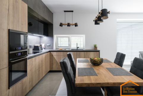 renovation d'une cuisine moderne