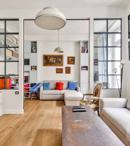 Rénovation d'un appartement d'exception à Saint Cloud