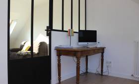 Espace travail avec verrière d'atelier