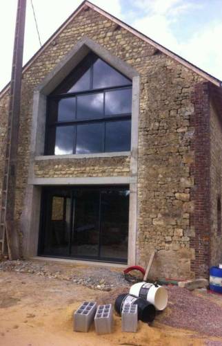 ravalement de façade - maison ancienne pierres