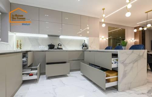 Rénovation cuisine Melun 77