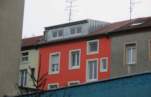 Lucarne de toiture à Mulhouse