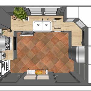 Rénovation de cuisine - Glawdys Edinval - La Maison Des Architectes