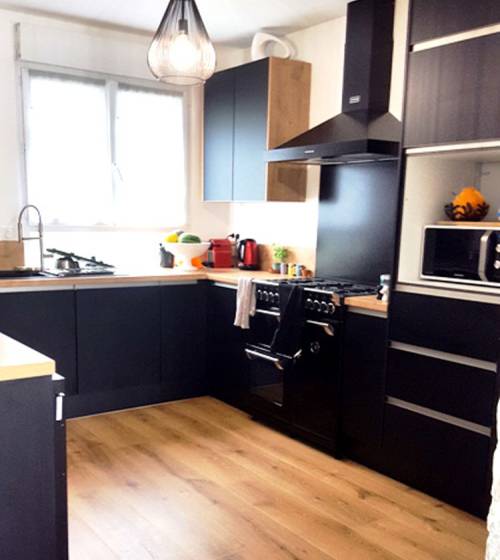 Rénovation cuisine ouverte Blain