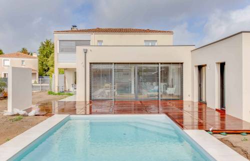 Extension de 60 m² à Vertou avec piscine