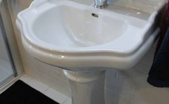 Rénovation d'une salle de bain, style rétro à Boussay