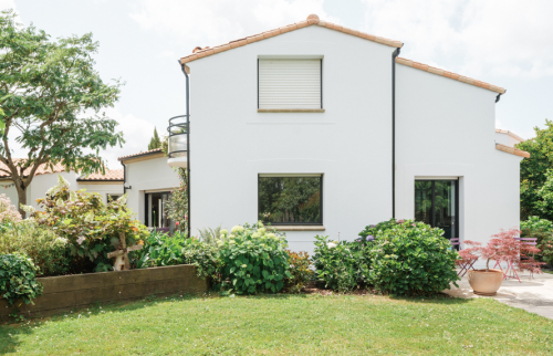 Modifications extérieures en façades à Haute-Goulaine - changement des menuiseries