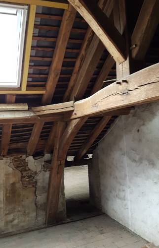 Avant travaux : aménagement de combles - Amiens