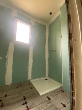 Pendant la rénovation