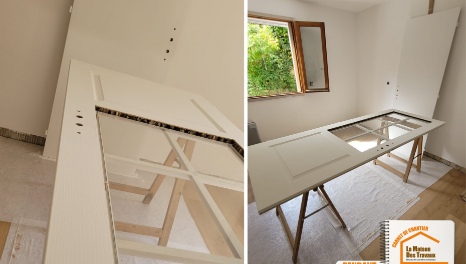 travaux de rafraîchissement Albertville, pose sol PVC Savoie, rénovation intérieure appartement, courtier en travaux Moûtiers, artisans locaux fiables